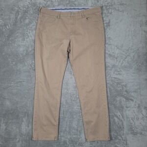 Vineyard Vines OTG Pants Mens 38x32 (Fits 38x30) On-The-Go Khaki Tan Stretch